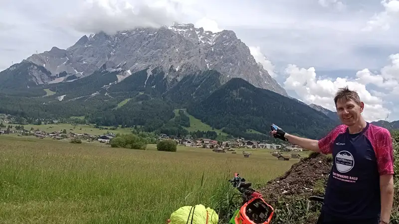 JobRadler Christian Waniaus beim Alpencross