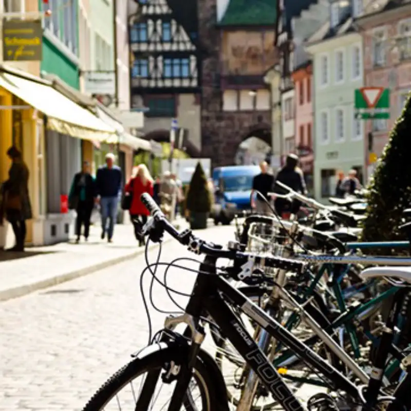 Fahrräder in Freiburg