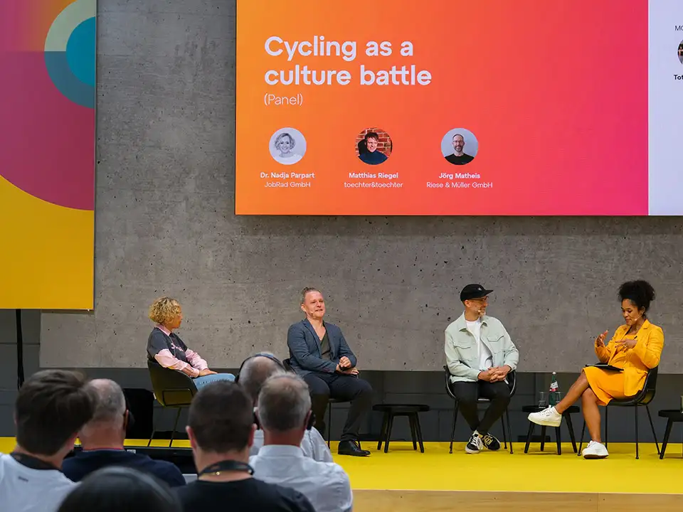 Panel bei der Eurobike 2024